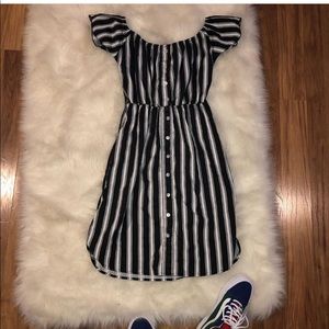 Off the shoulder dress